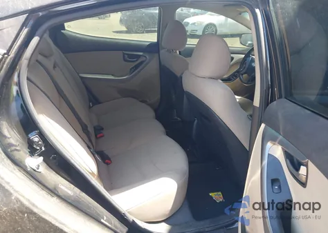 2016 Hyundai Elantra Se from USA, damaged, VIN 5NPDH4AE8GH780533